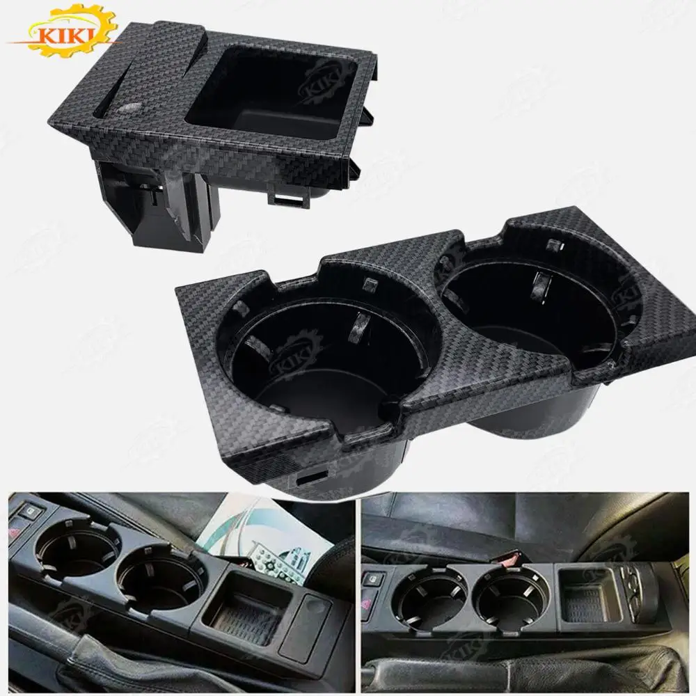 

Для BMW E46 3 серии 323 325 328 1998-2005 51168217953 подстаканник из углеродного волокна