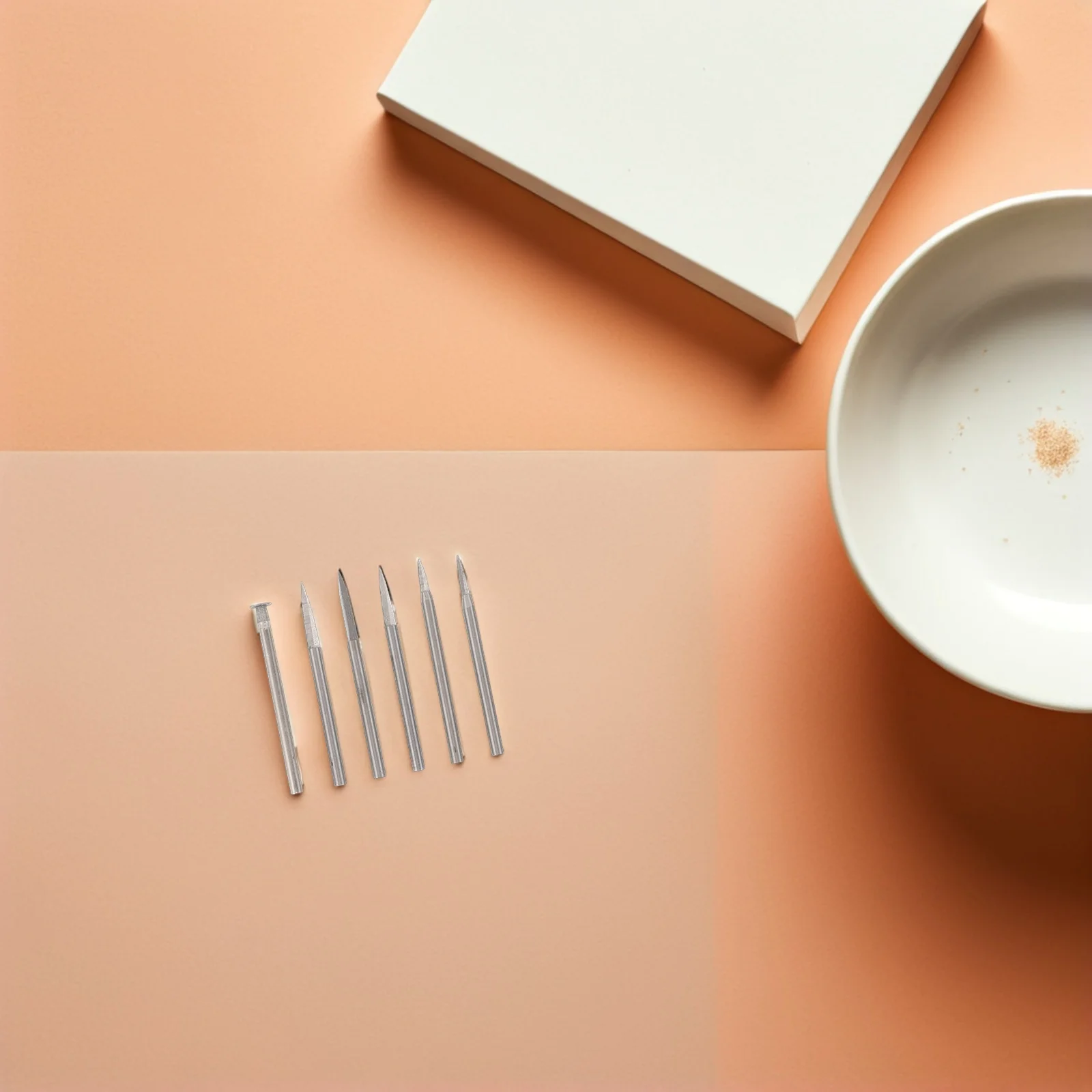 12 قطعة مجموعة لقم نحت الخشب 1/8 "عرقوب أداة دوارة لقمة ثقب للخشب الصلب لتقوم بها بنفسك مشاريع النجارة أدوات طحن الخشب #4