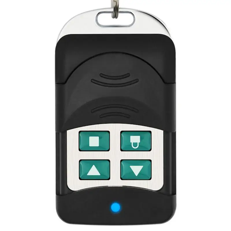 12V Garage Door Opener Remote Control 4-key Wireless Remote Control Key Fob Copy 433.92MHz Fixed Rolling Code Garage Door Remote