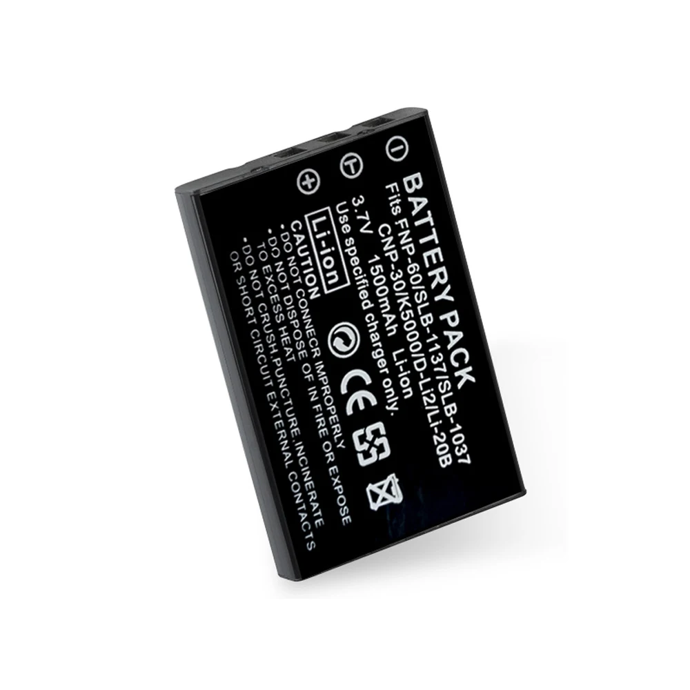 

1200mAh NP-60 FNP60 FNP 60 Battery Compatible with Fujifilm F50I F501 F401 F402 F410 F601 And CASIO QV-R3 QV-R4 Camera Batteries
