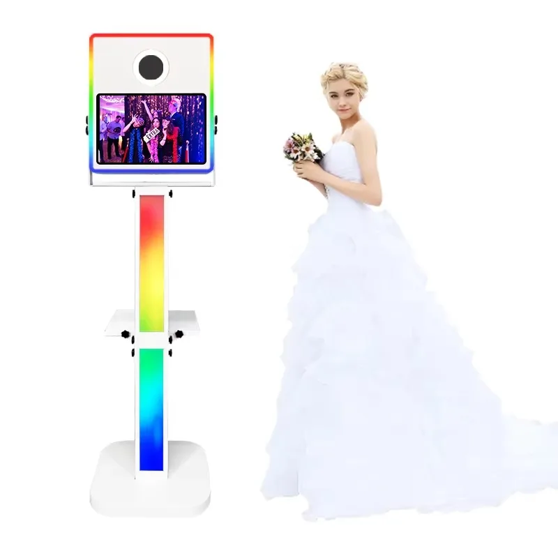 

Party wedding equipment with 15.6-inch touchscreen selfie photo booth mini computer camera