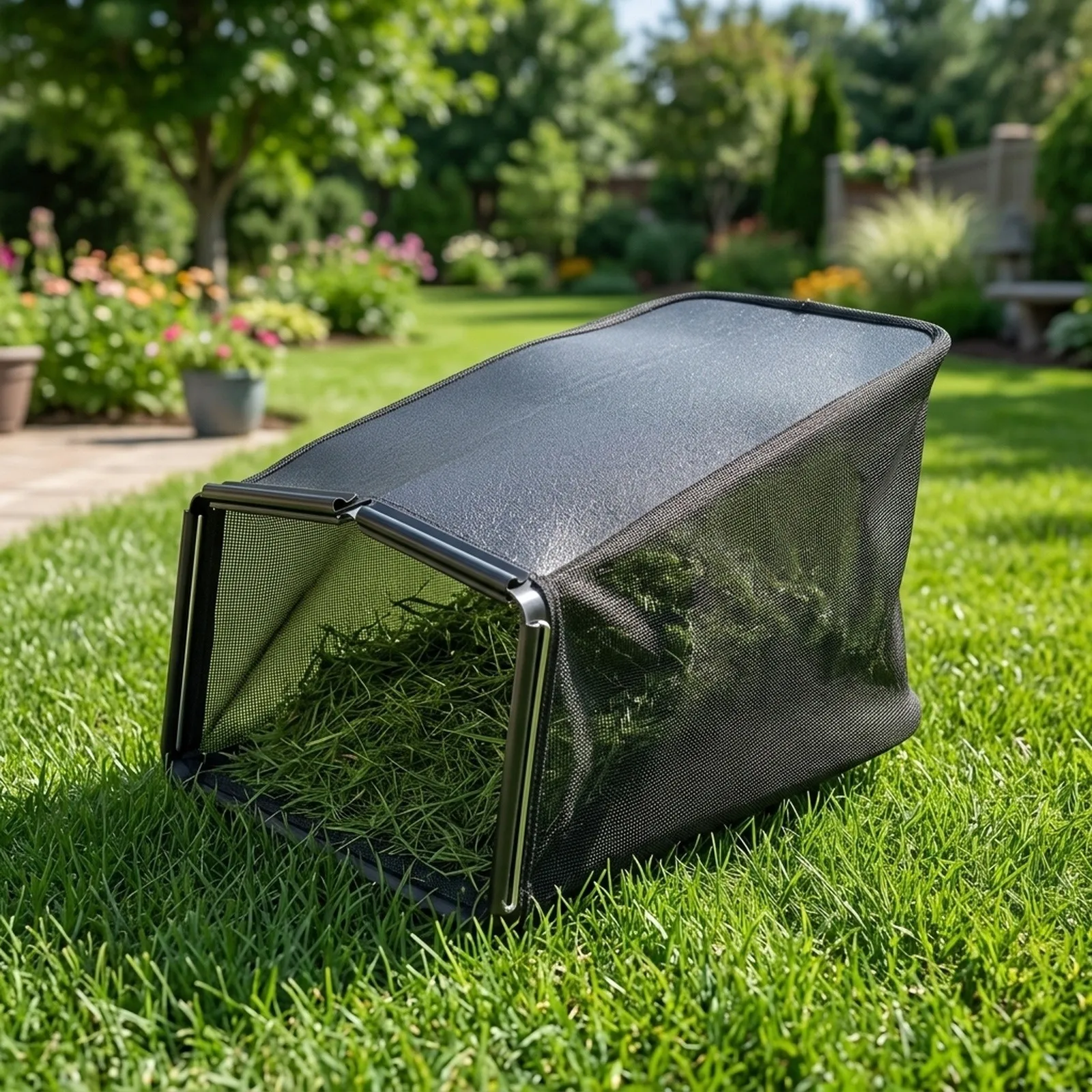 Easily Handle Your Lawn Care Needs with this For Craftsman Compatible Grass Bag Model 96404154A Efficient Design