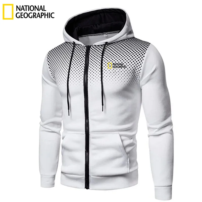 National Geographic Sudaderas con capucha para hombre, chaquetas, sudaderas de manga larga, sudaderas con cremallera, jerseys, ropa deportiva para hombre, hombre