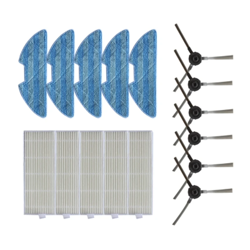 1ชุดใช้ได้กับ VSLAM-811GB/-911SE อุปกรณ์กวาดแปรงกรองด้านข้างไม้ถูพื้น