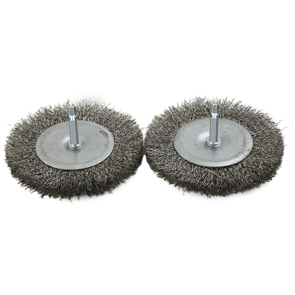 Electric Joint Brush Metal Brushes Outdoors Joint Cleaner Stainless Steel 100mm 1Set Against Weeds EFB Model 2022