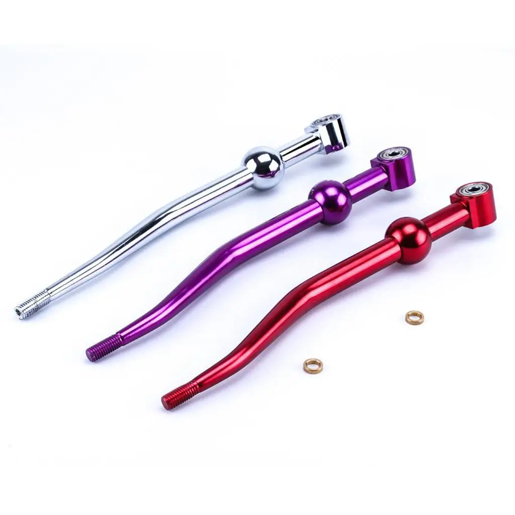 Dual Bend Short Shifter Steel Car Accessory Universal Fit Racing Transmission Upgrade for Honda Elite 125