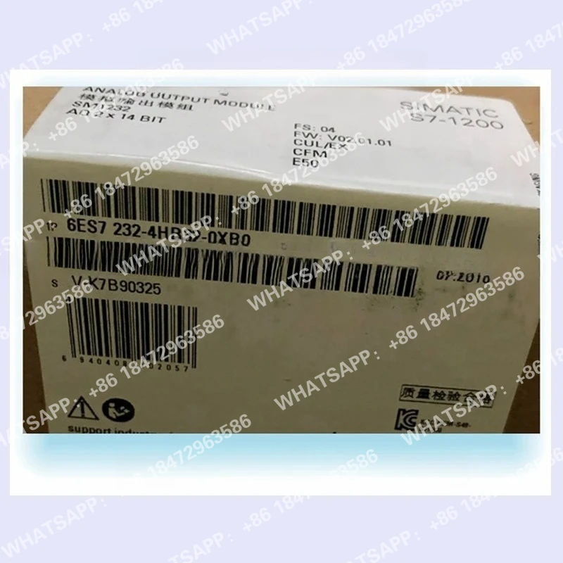 6ES7 232-4HD32-0XB0 6ES7232-4HD32-0XB0 SIMATIC S7-1200 SM1232 nuevo PLC Original