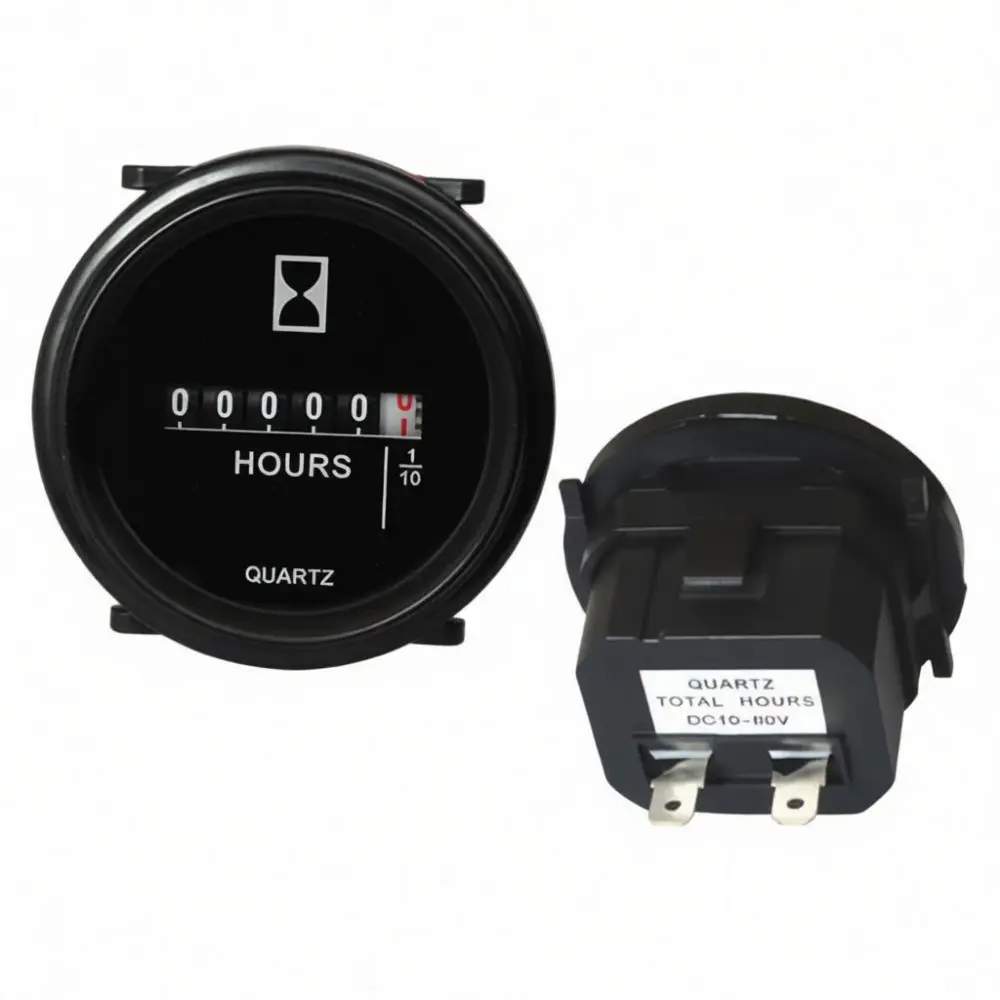 Industrial Timing Gauge For Generator Excavator Crane Loader Equipment Maintenance Running Time Recorder Device
