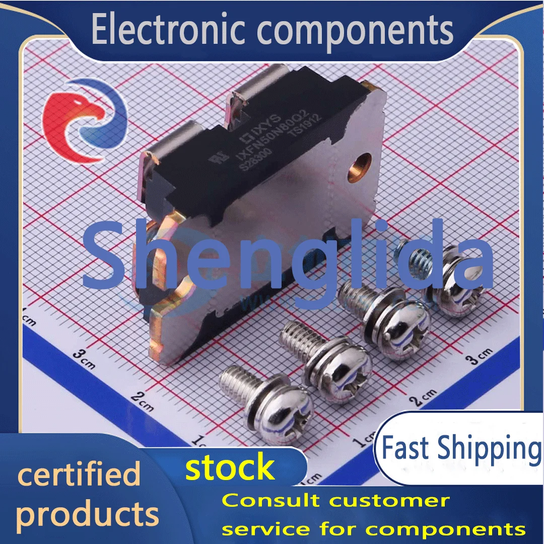 IXFN50N80Q2 package SOT-227B field-effect transistor (MOSFET) brand new stock 1PCS