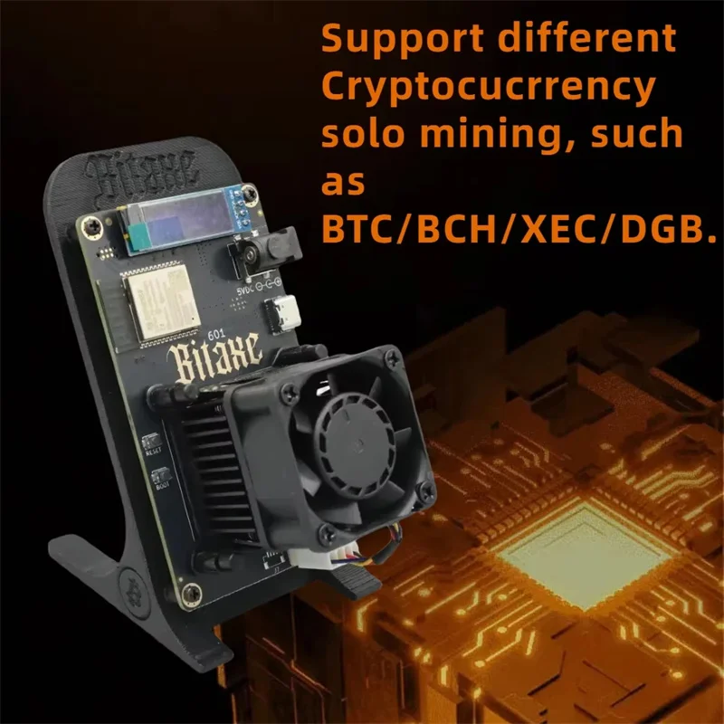 Bitaxe Gamma 601 Bitcoin Miner Baru, Bitaxe Miners 1.2T Asic Chip Dari Antminer S21 Pro BTC Miner Dengan Bracket Colokan EU
