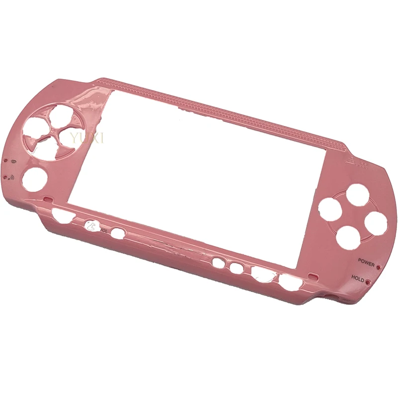 1Pc Top Faceplate Cover For PSP 1000 Front Housing Shell Transparent Upper Protector Case Game For PSP1000 Console Replacement