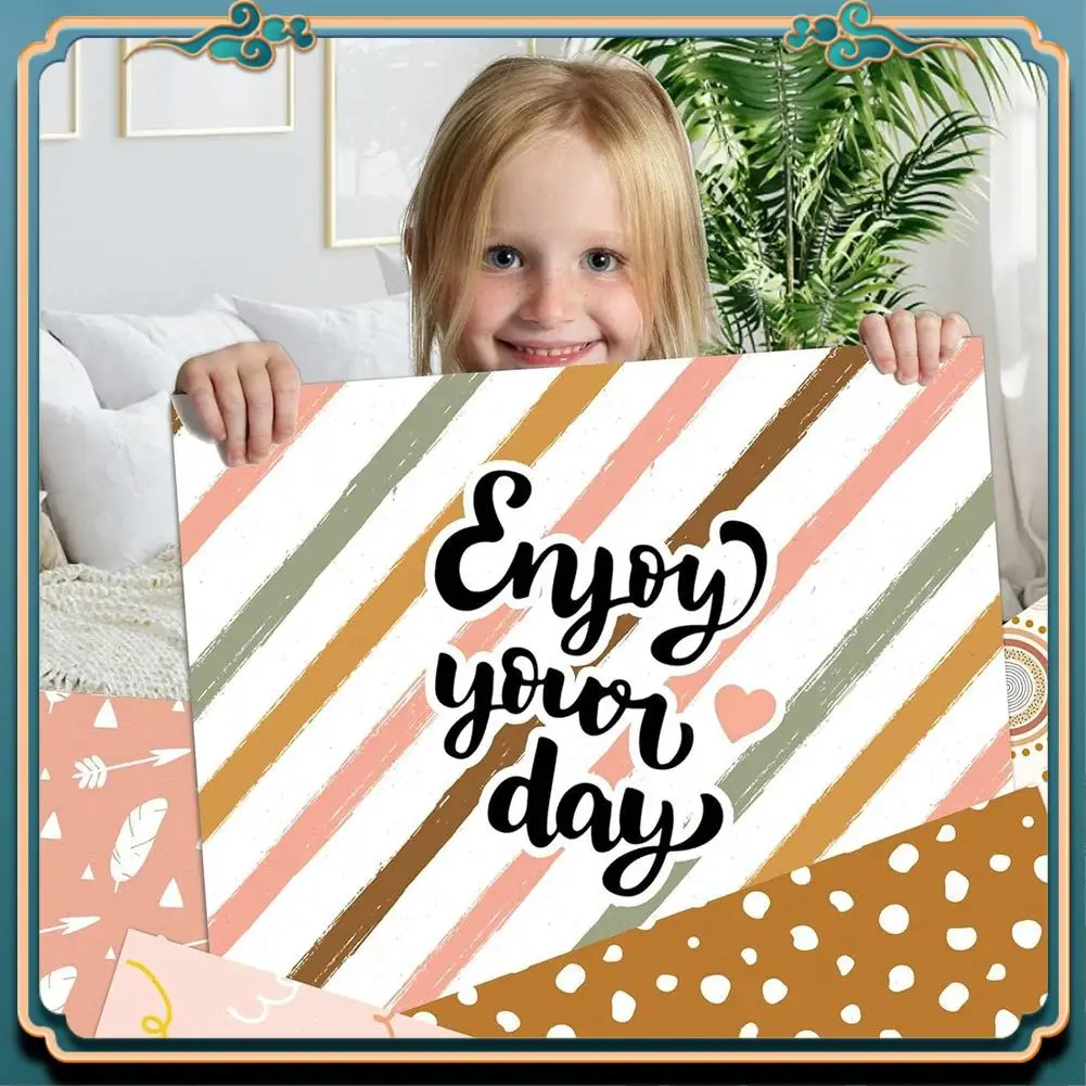 (New)-12Inch X 12Inch Cute Patterned Cardstock Scrapbooking Paper, Cardmaking Craft Paper Pack 24Pcs
