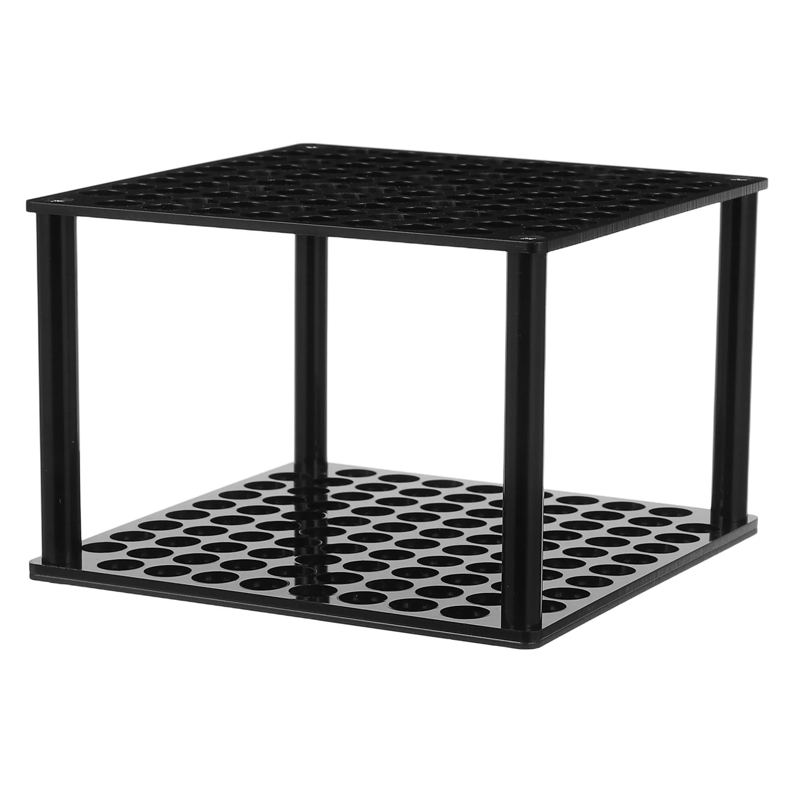 

96 Hole Acrylic Pen Holder: High Capacity Pencil Marker Storage Organizer Desk Art Supplies Stand Paint Brush Rack Office School