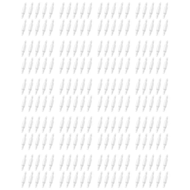 

【HAPPY】Поворотные соединители для кислородных трубок, вращающиеся на 360 градусов, предотвращающие запутывание, 200 шт.