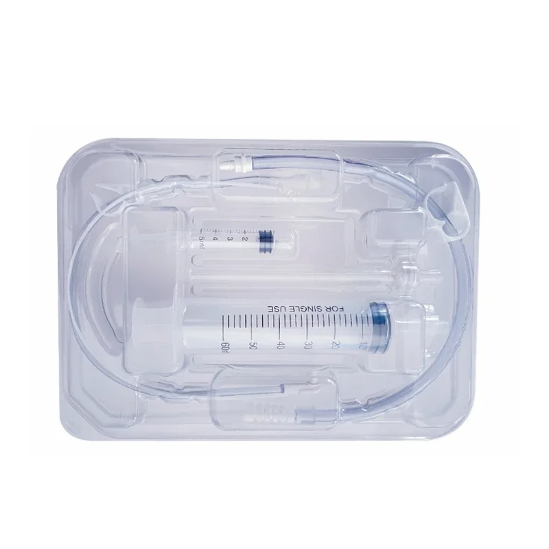 Medical grade mini disposable silicone gastrostomy tube