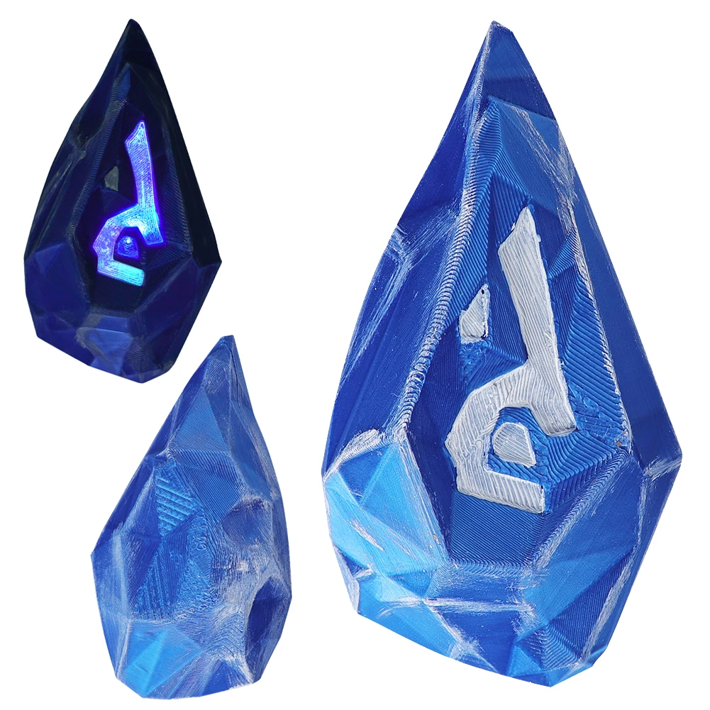 Arcane Jayce Viktor Cosplay Fantasia Luminous Blood Rune Stone Ornament Accessories Disguise Adult Halloween Carnival Props