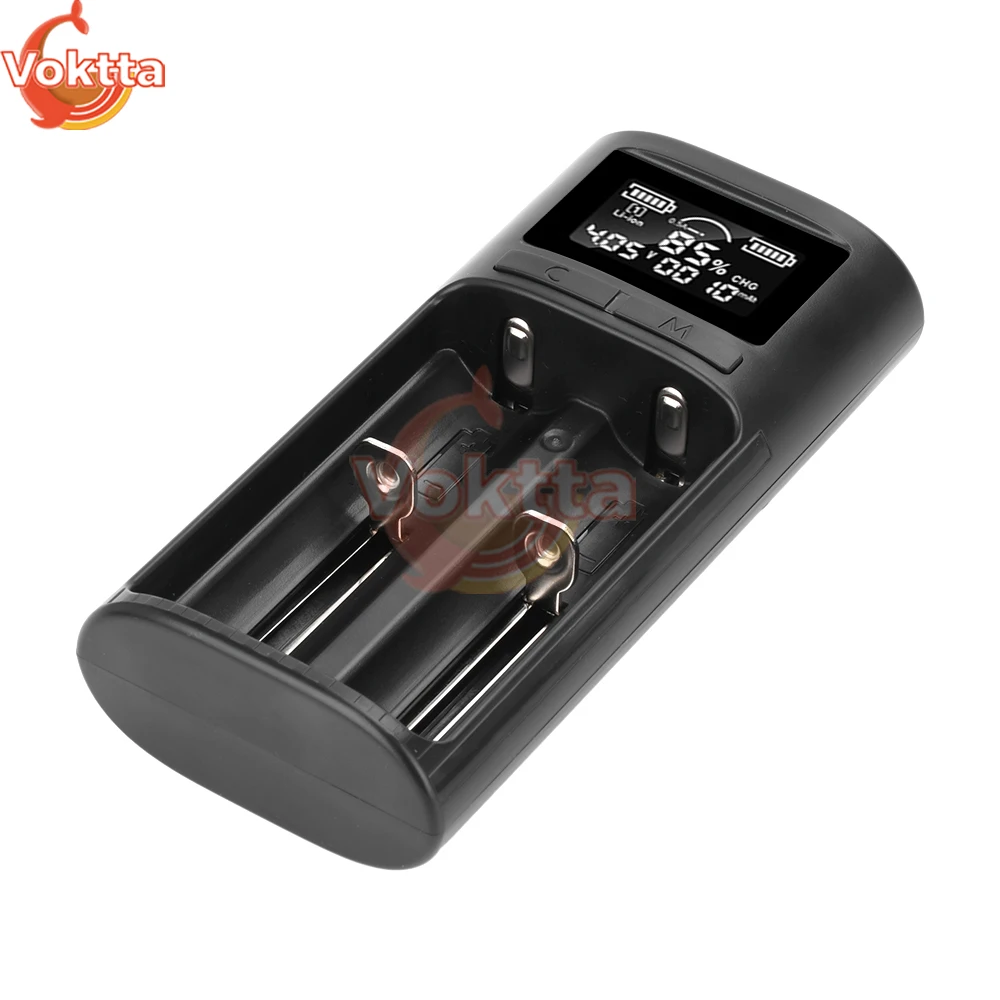 Imagem -05 - Lithium Battery Capacidade Tester com Display Lcd Carregador Digital Indicador de Capacidade Detector de Energia 18650 21700