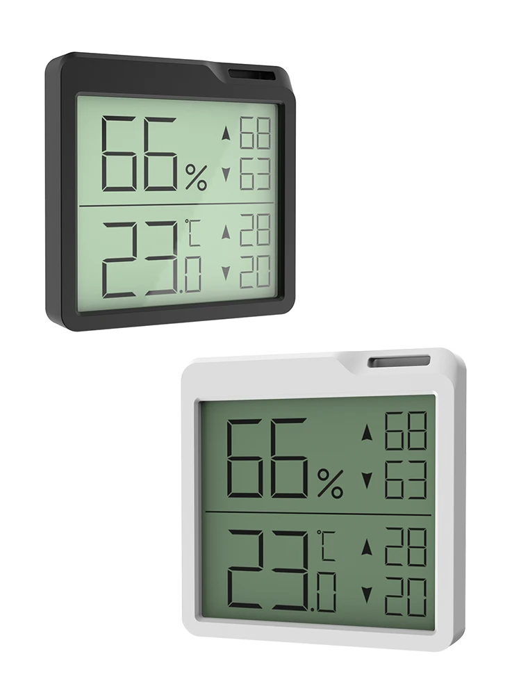 Mini Indoor Thermometer LCD Digital Temperature Indoor Room Temperature And Humidity Meter Sensor Meter Gauge Weather Station