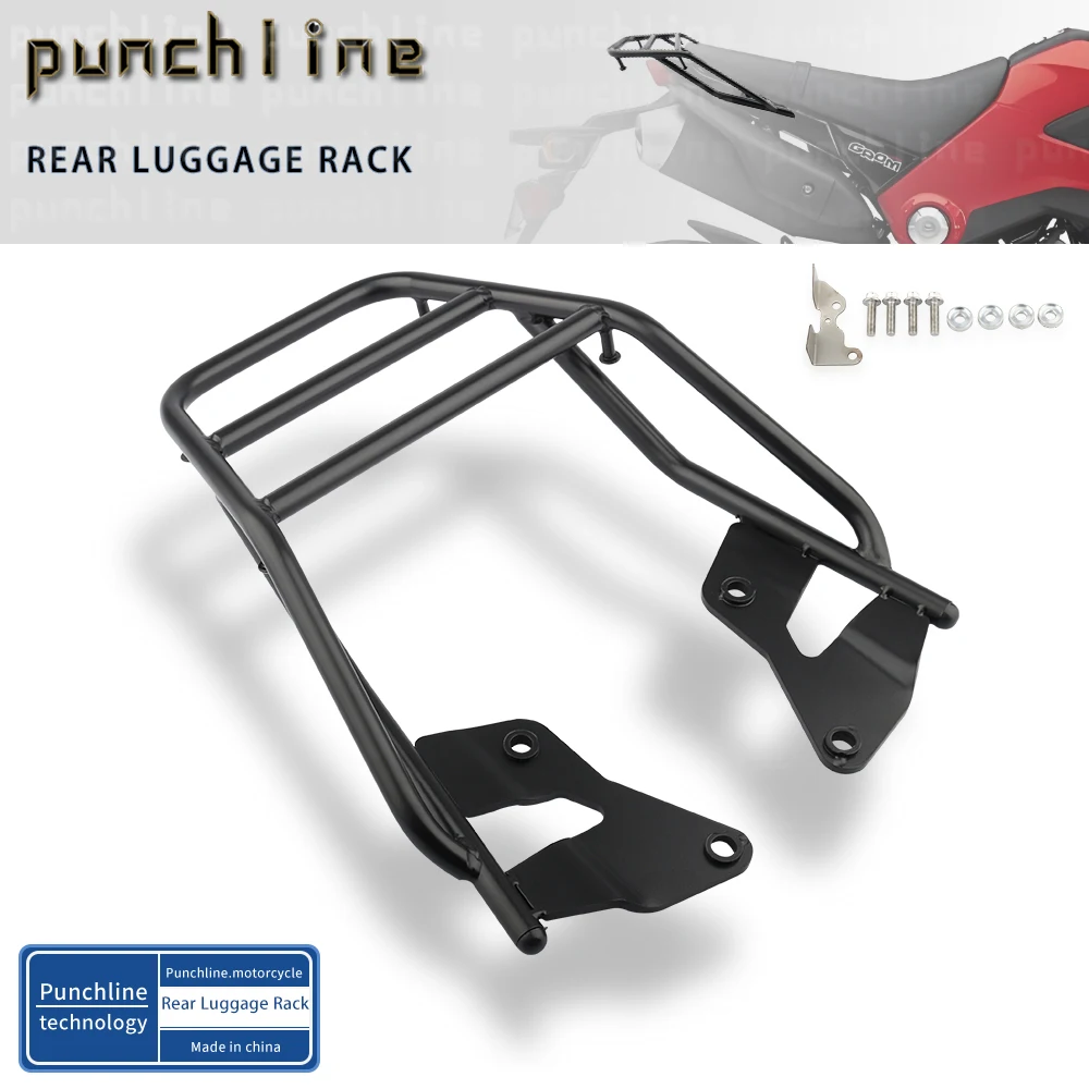 

Fit For MSX 125 GROM 125 2016-2020 Luggage Rack Rear Tail Rack Top Box Case Suitcase Carrier Board