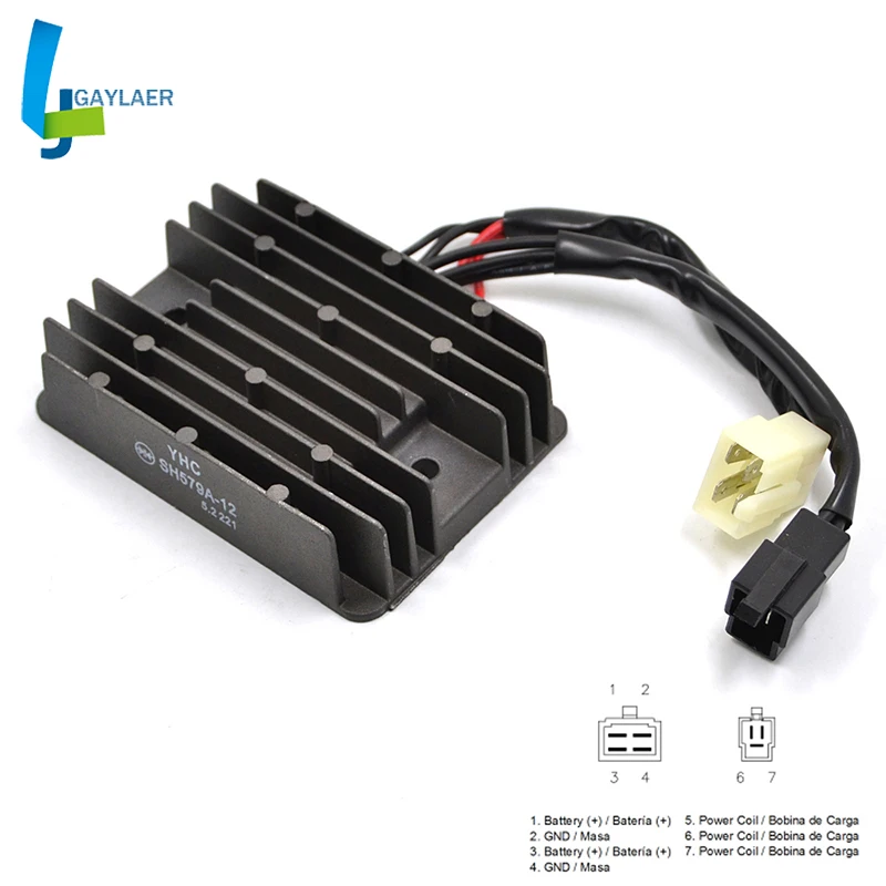 

SH579A-12 Motorcycle Voltage Regulator Rectifier for Suzuki TL1000S 1997-2001 TL1000R 1998-2003
