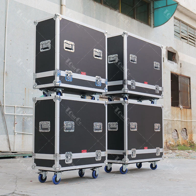 Customized Amp Stackable Sound Line Array Speaker Flight Case for JBL EON 615 JBL EON 612