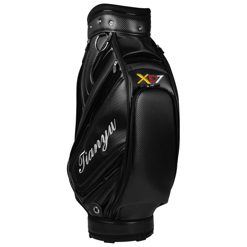 Large Capacity Golf Bags Multi-Functional Golf Standard Ball Bags PU Waterproof Stand Package Can Put All Set of Clubs