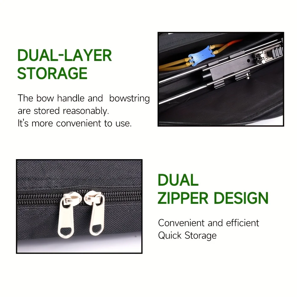 Borsa portaoggetti per caccia e pesca all'aperto – Zaino portatile per arco e fionda Accessori per la caccia Attrezzatura tattica