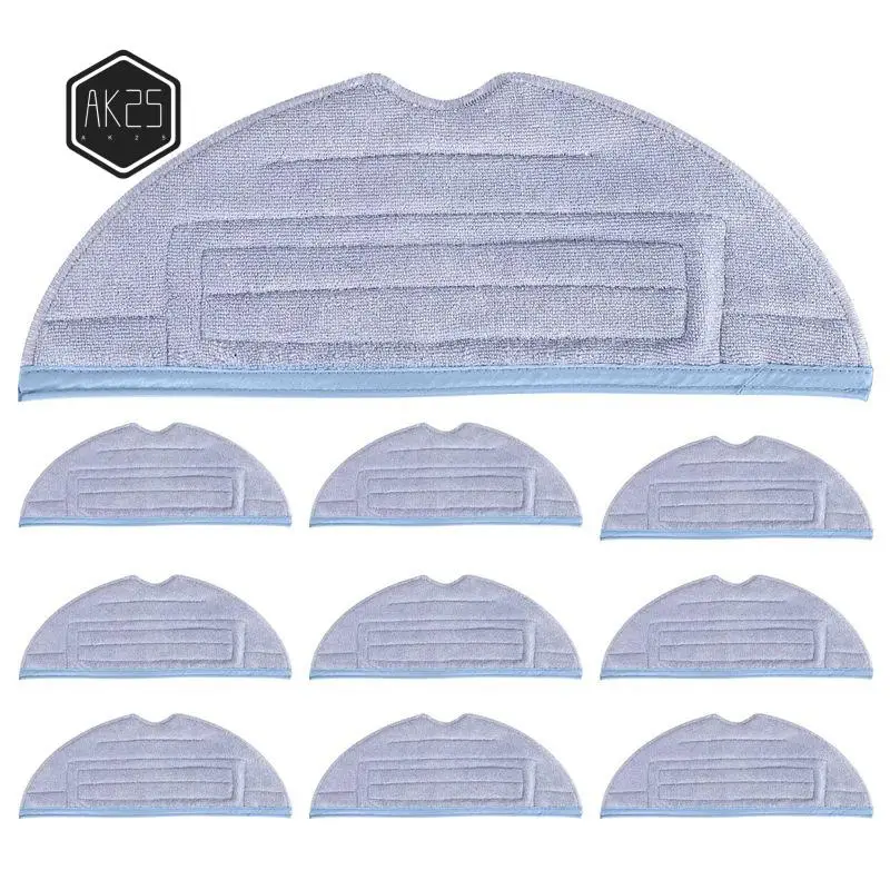 

Набор сменных тряпок для швабры AK25-10 для Roborock S7 S7+ T7 T7 Plus G10 G10S Pro, сменные насадки для вакуумной швабры