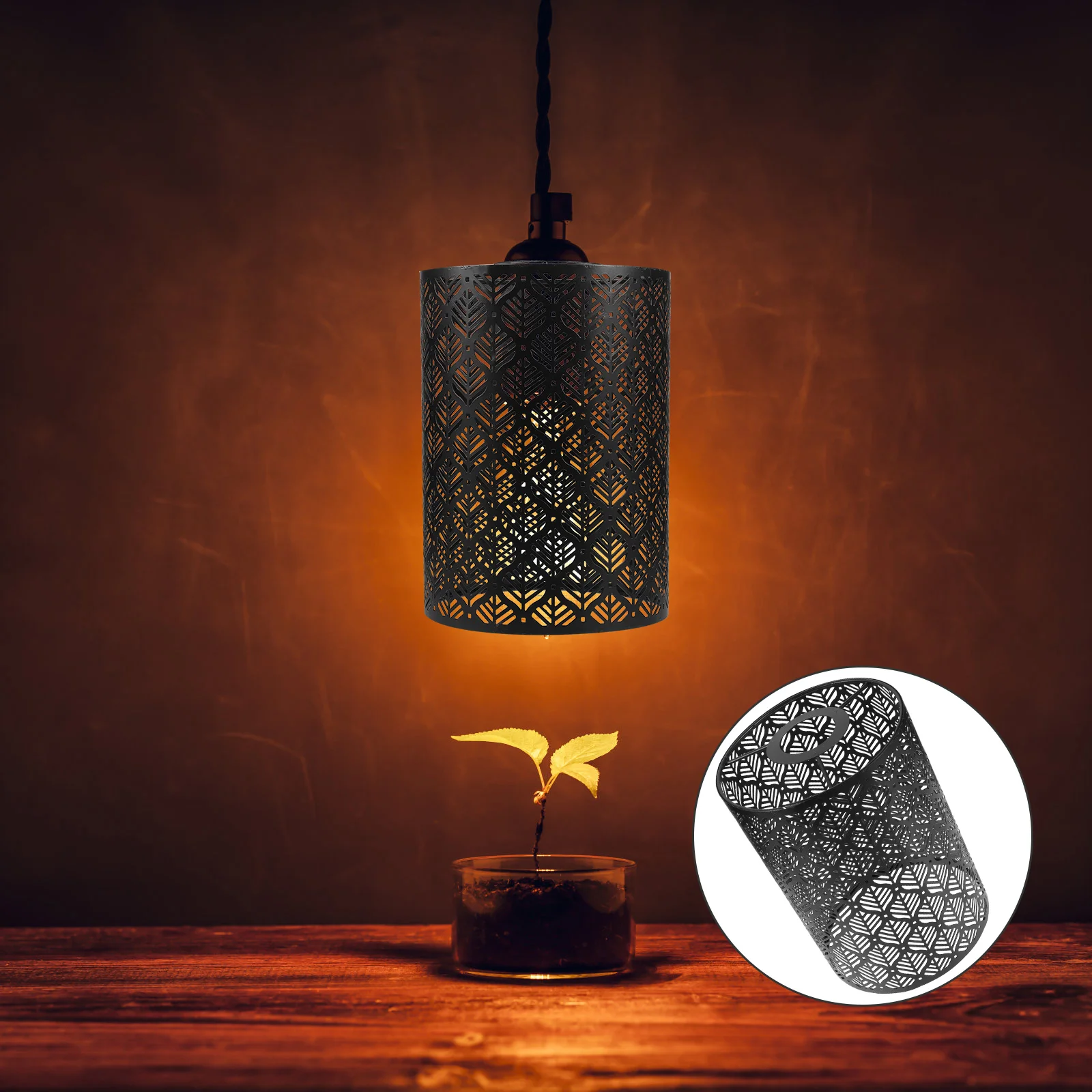 

Cylindrical Lampshade Replacement Floor Lampshade Large Shades for Bedroom Living Room Table Metal Cutout