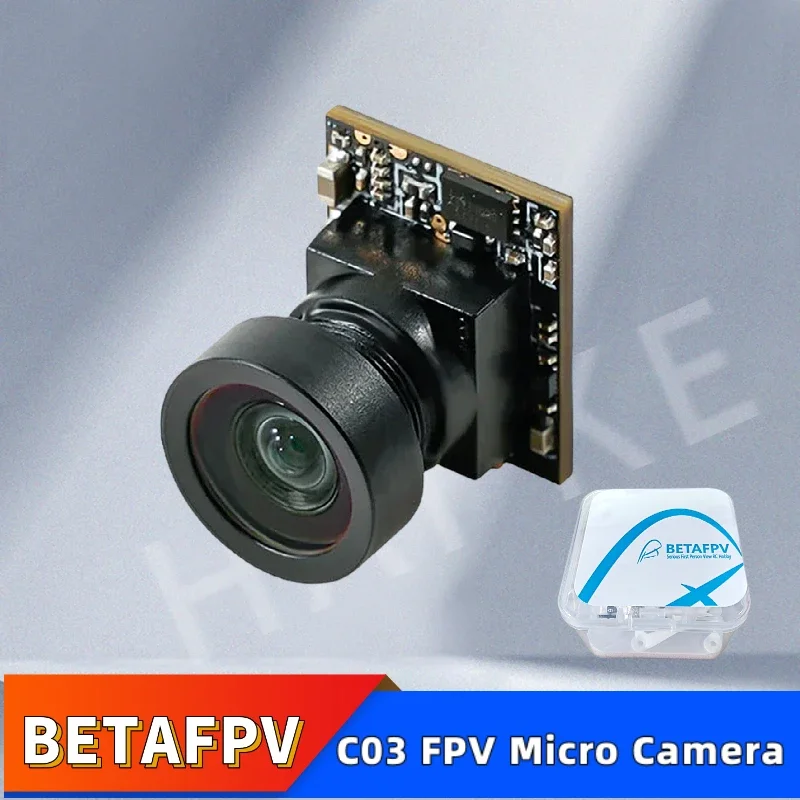 BETAFPV-Micro Cámara C03 FPV, lente de 2,1mm, Sensor CMOS de 1/3 pulgadas, 160 °, traje FOV para M03 5,8G VTX, cuadricópteros FPV para Dron