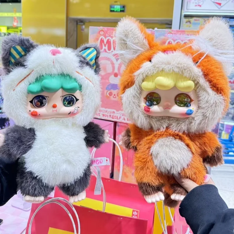 

Подлинная серия Migo 400% «Сделай сам», слепая коробка, кавайная кукла, загадочная коробка, коллекционная девушка, украшение интерьера