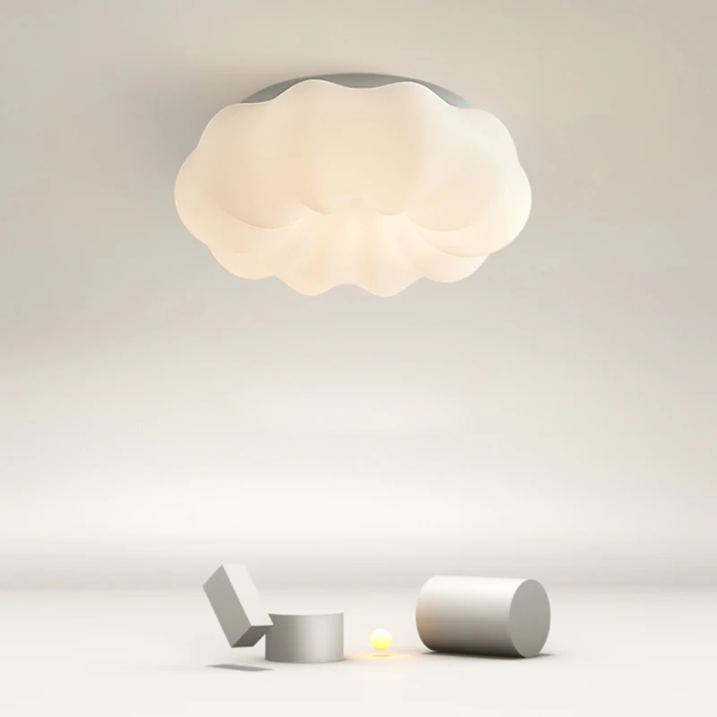 Simple Living Room Bedroom Trending Creative Warm Girl Boy Children's Room Personality Pumpkin Cloud Ceiling Lamp