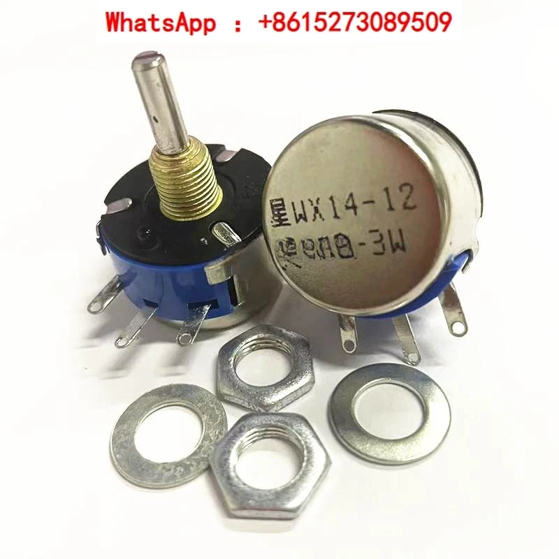 WX14-12 3W single coil wire wound potentiometer