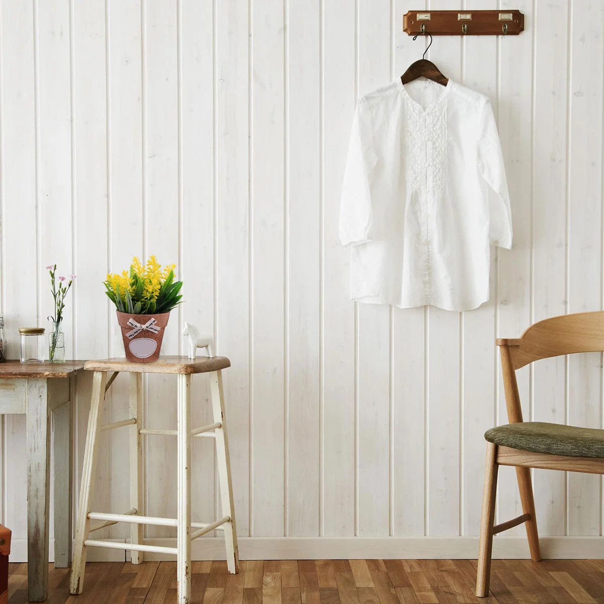 Planta de albahaca falsa, bonsái en maceta, adorno de albahaca de simulación, decoración ligera para el hogar, oficina, escuela, coche, estética, naranja