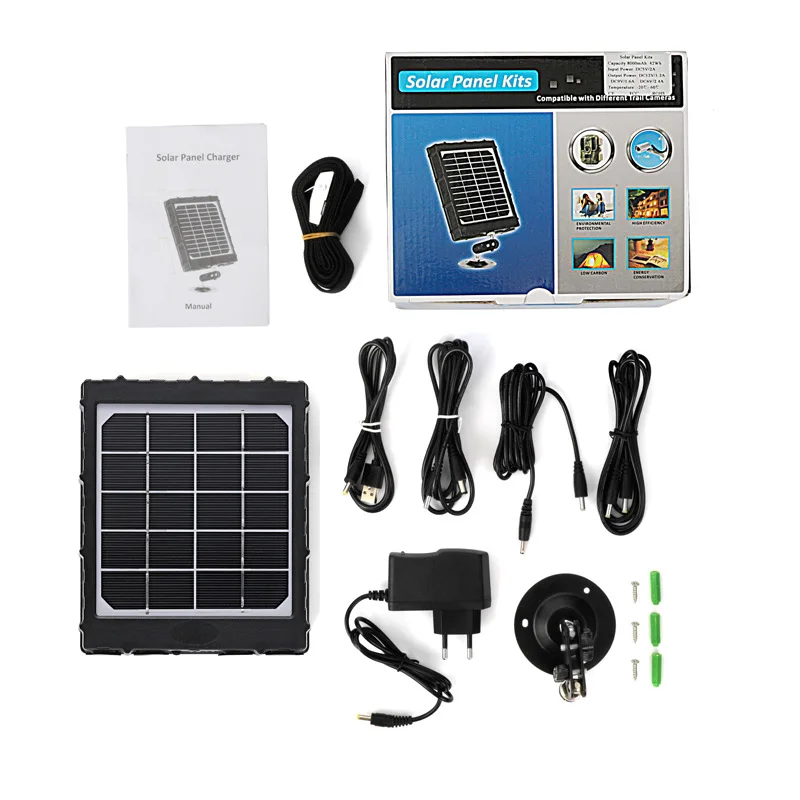 BL8000 Hunting Security Camera Solar Cell 10000 MAh Multiple Voltage Output Original Factory