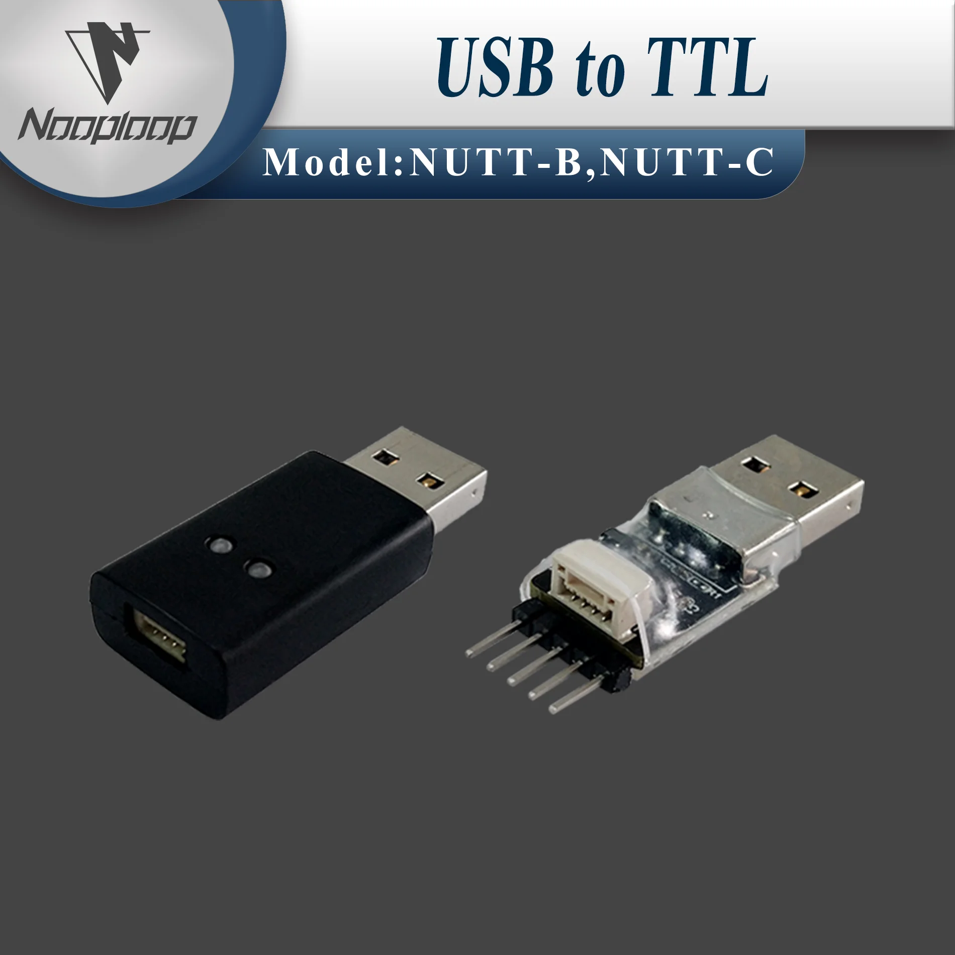 USB to TTL module NUTT-B NUTT-C CH343 high-speed serial port baud rate 6M downloader