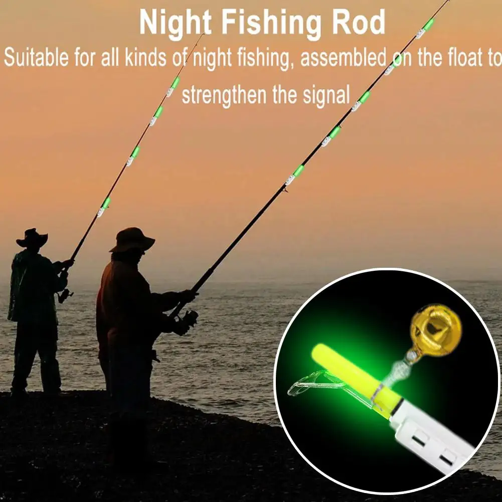 Fishing Light Stick Rod Led Cr425 3.6v Lithium Battery Charge Lamp Luminous Fluorescent Tackle Bright Night Usb Tool Pesca N3w2