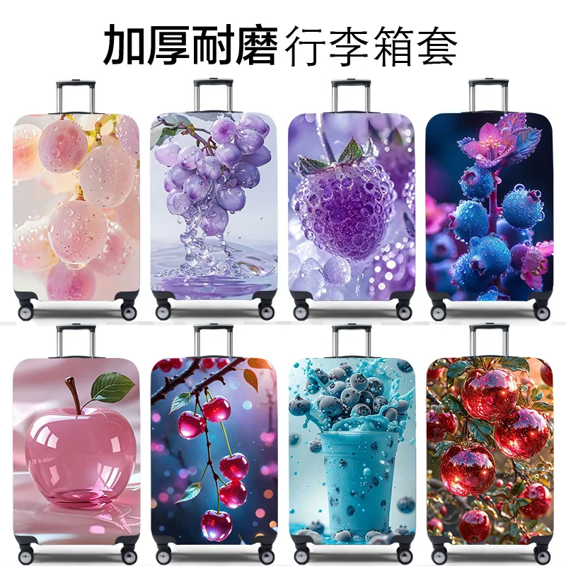

Cute Fruit underwater animal Thicken Luggage Cover Elasticity Trolley dust cover Suitcase Protection Cover Suitcase Case