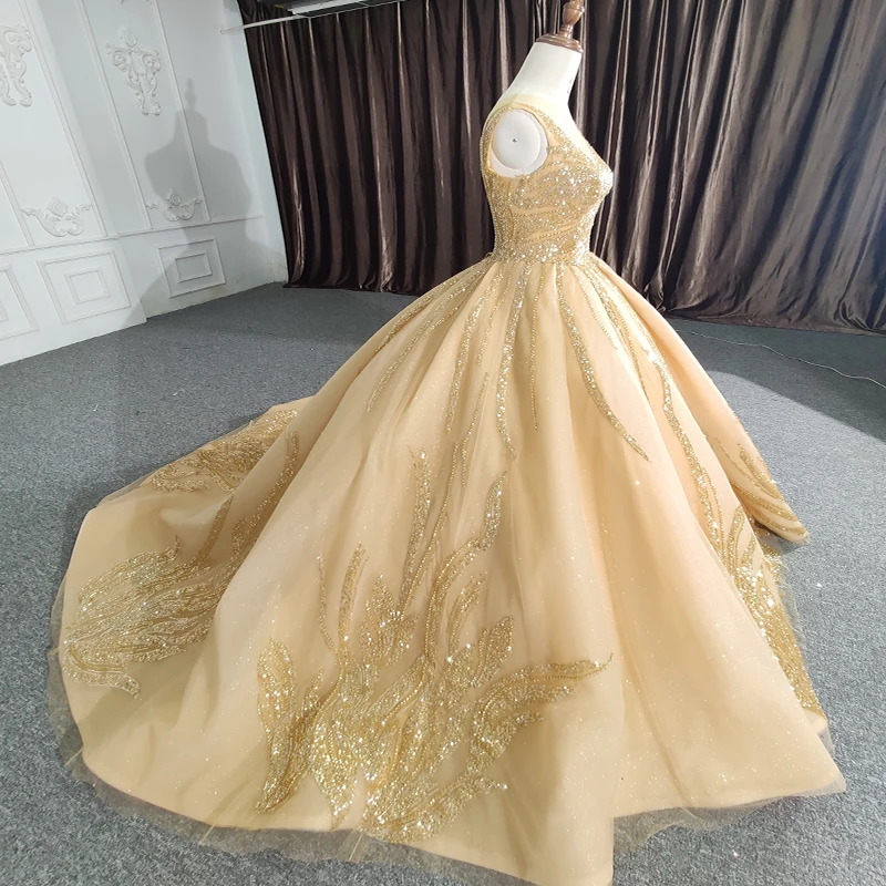 Tiptop المرأة فساتين Quinceanera س الرقبة أكمام الترتر مخصص جديد الربيع الصيف حفلة ثوب مسائي حفلة موسيقية DY1119