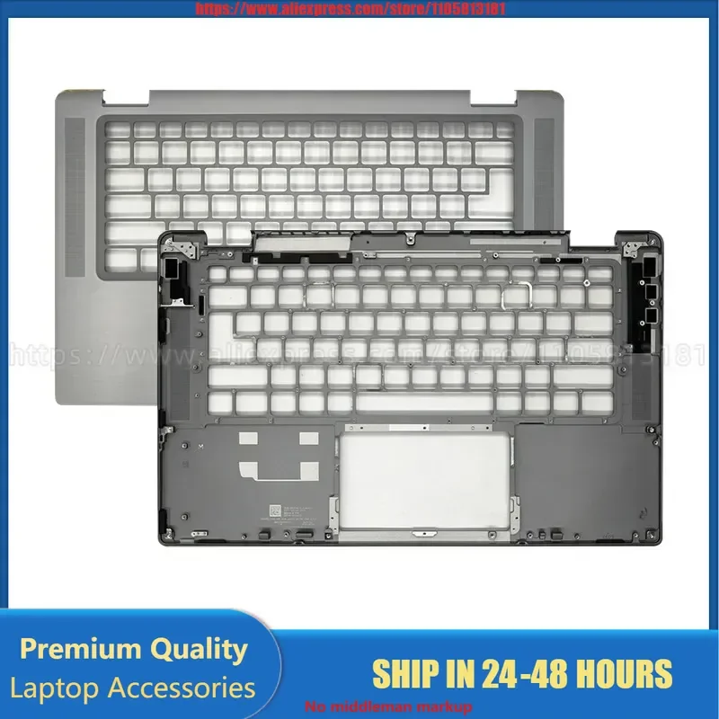 For Dell Latitude 9520 2-in-1 C Shell Palm Rest Top Cover 007XD0 Laptop Upper Case Keyboard Bezel Replacement Part