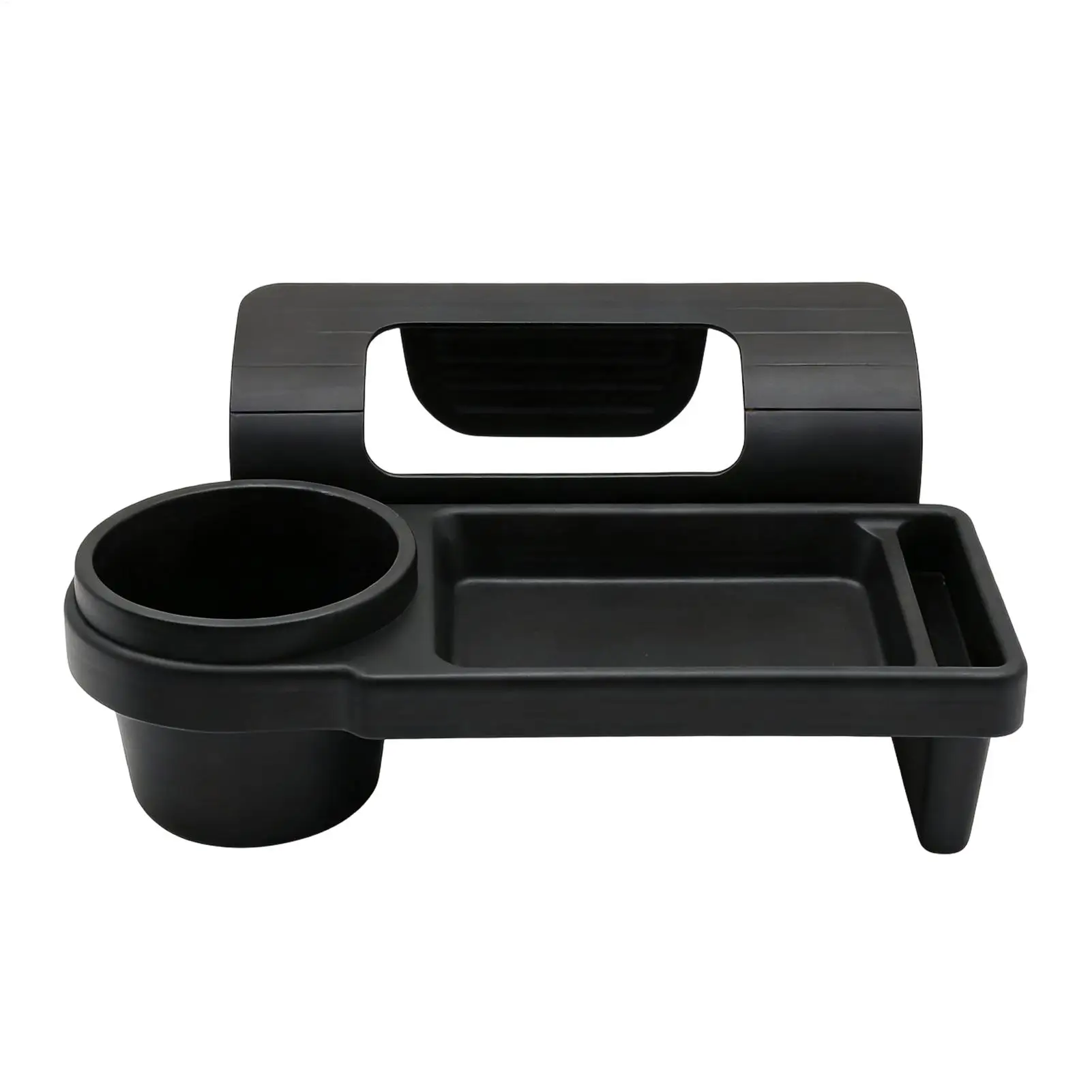 Car Door Cup Holder Hangable Rack with Organizer Tray Car Drink Holder for Automotive Vehicle Truck Window Door Cell Phone