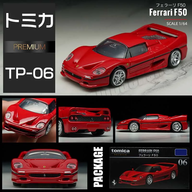 TOMICA 1:64 Ferrari Series Die-cast Alloy Car Model Toys Collectible Holiday Gift,Ferrari SP3,F50,F355,365 GTS4 Miniature Cars