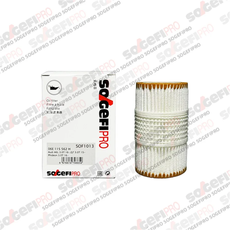 

For Audi A4(B8) A5 A6(C7) A7 Sportback A8(D4) Q7 3.0 SOGEFIPRO Oil Filter SOF1013 Replace CH12056 HU7035y 06E115562H 06E115466B