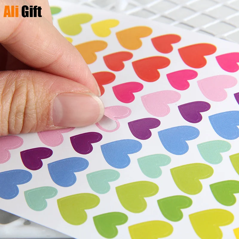 Ali Gift  Fresh (1 Lot=6 Pcs) Creative Stationery DIY Scrapbooking Paper Diary Notebook Decoration Stickers  Room Decor