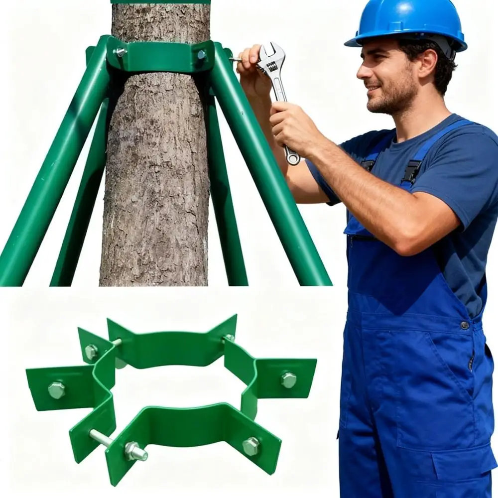

Durable Tree Support System for 4-16 Diameter Trees and Shrubs, 20cm Diameter, 5ft Height