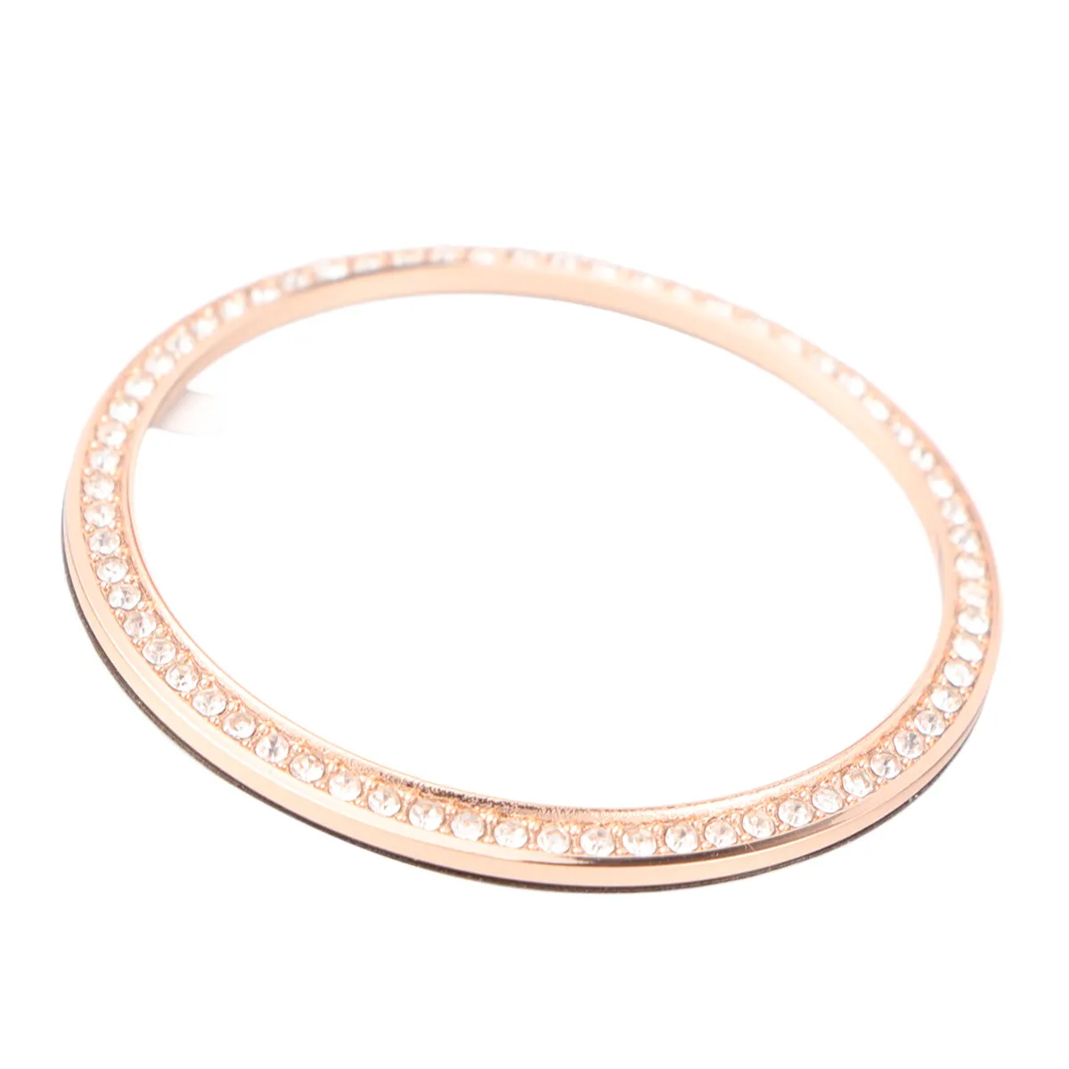 

Rhinestone Bezel Ring For 46Mm Rose Gold Alloy Scratch Protector Smart Watch Decoration Bezel Ring For Watch Accessory