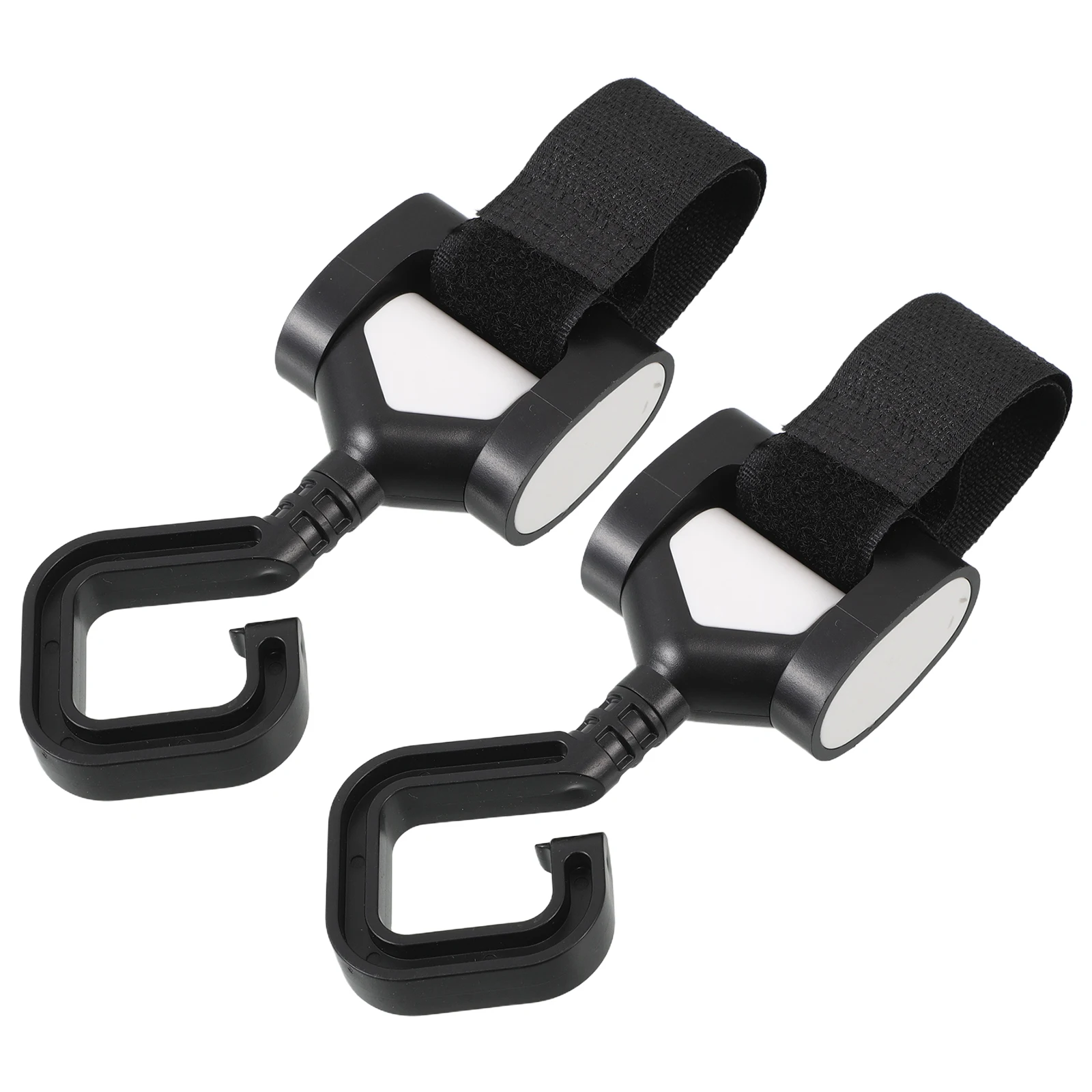 

2Pcs Car Hooks Universal ABS Material Front Rear Seat Storage Organizer Headrest Hooks Purse Multi Functional Car Accessories