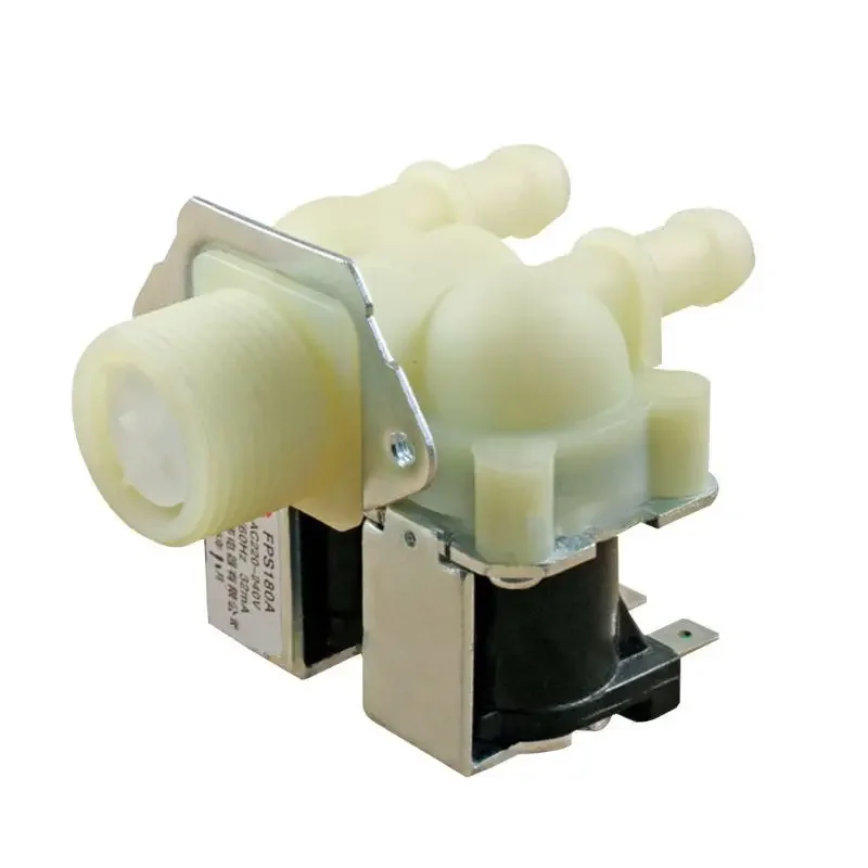 Universal Washing Machine Water Double Inlet Valve Home Electrical Appliance Durable Replacement Parts