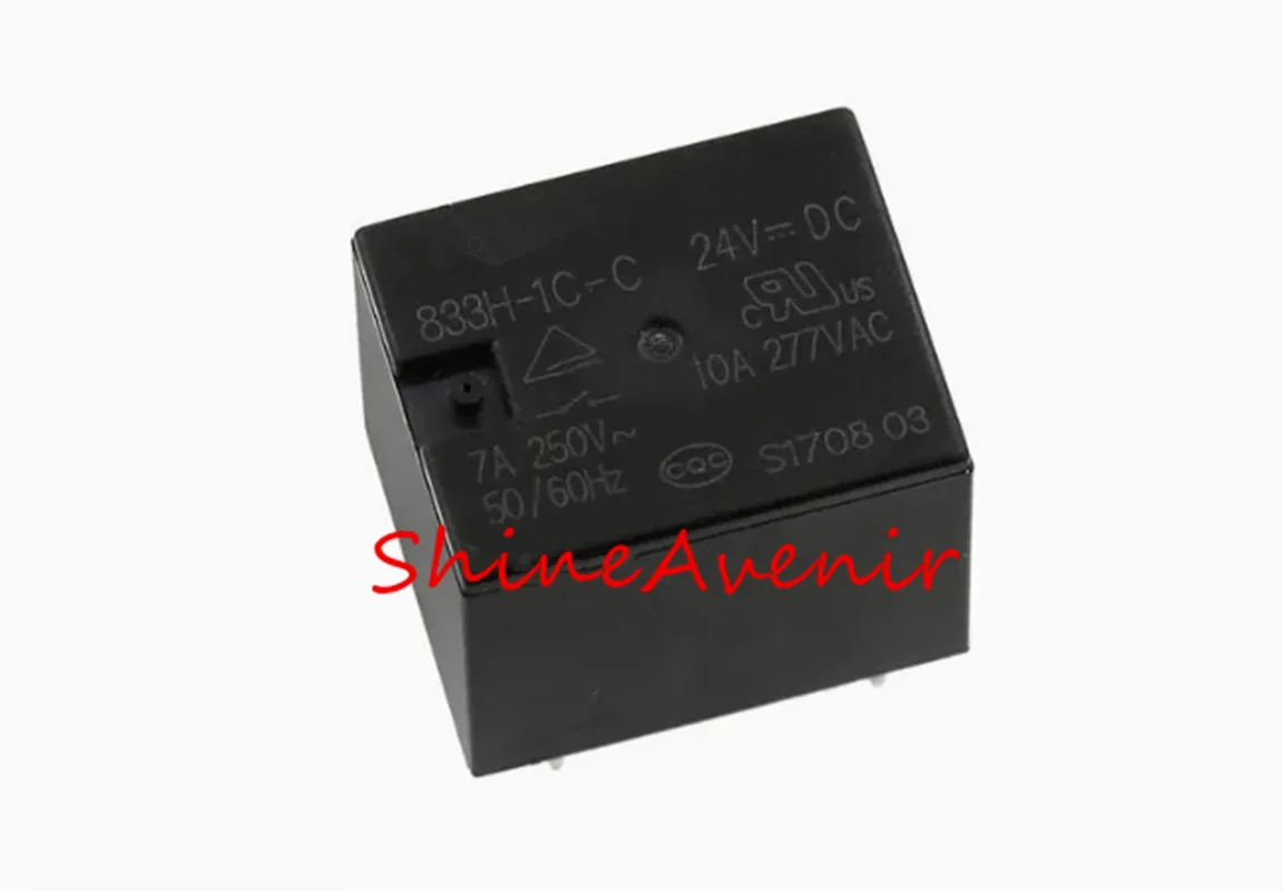 15pcs 833H-1C-C-12V  833H-1C-C-24V  JQC-3FF-M-12V-1ZS  HJR1-2CL-5V  HJR1-2CL-24V  100% original relay