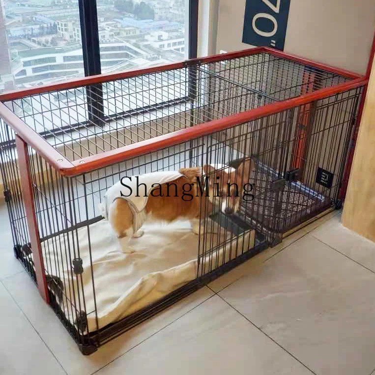 CL with Toilet Small Large Dog King Size Pet Indoor Fence Fence Cat Cage Universal